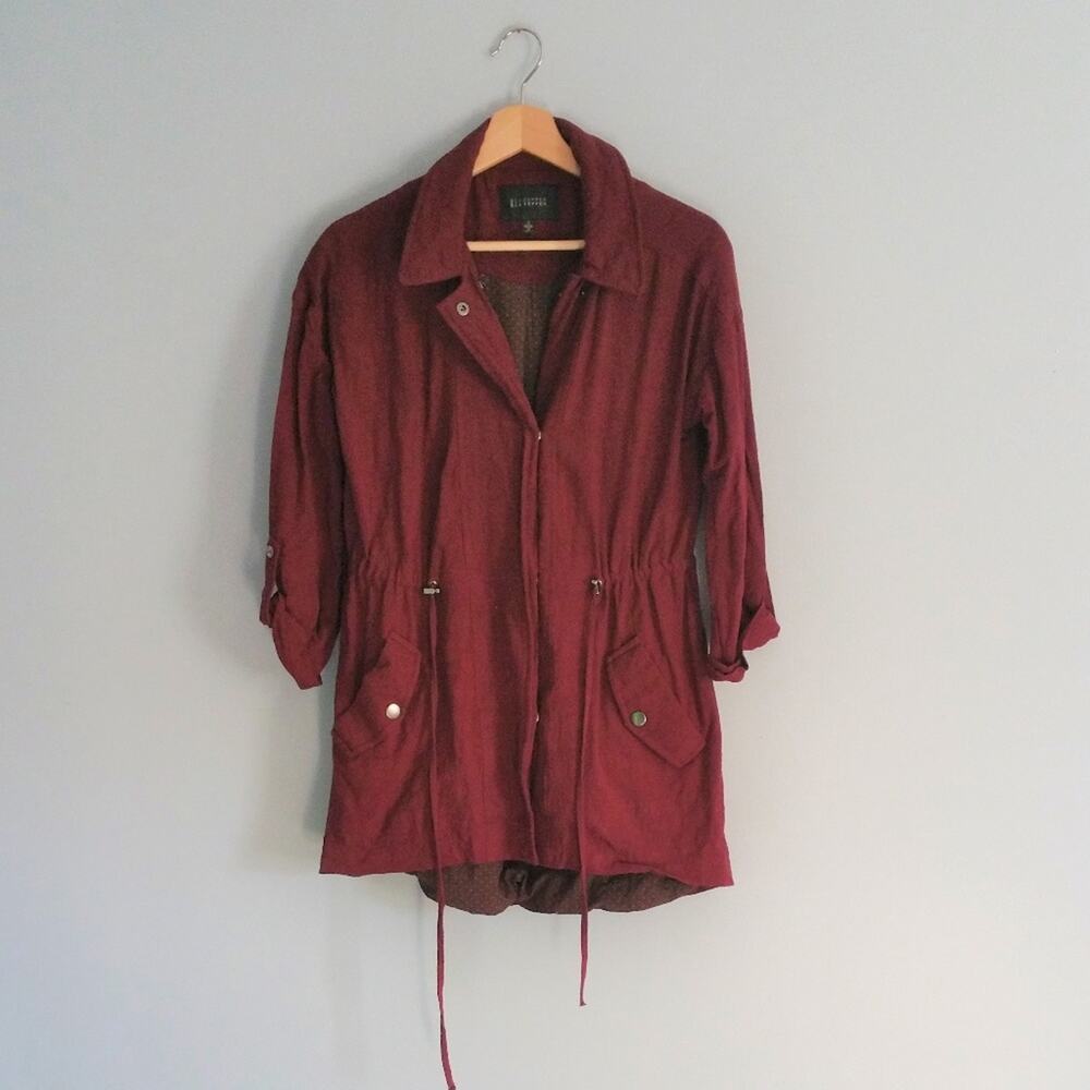 Blu Pepper Aztec Pattern Utility Jacket Size Small - image 1